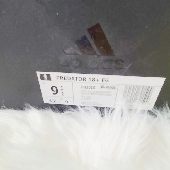 Men's Adidas Predator 18+ FG Soccer Cleats IOB - Picture 9 of 15